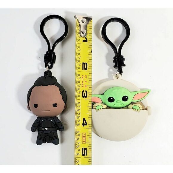 Star Wars 3-D Keychain Clips Toy Disney - Picture 3 of 3